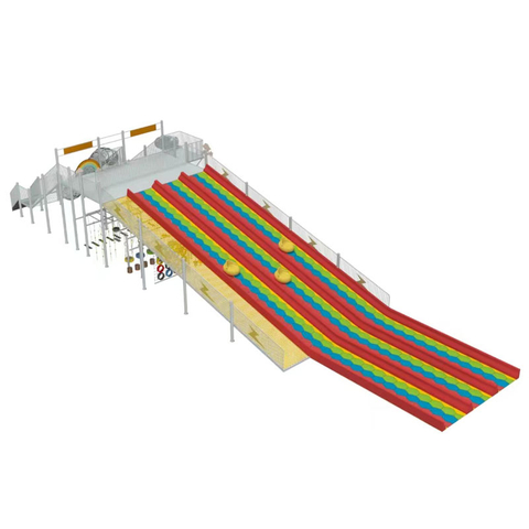 彩虹滑梯，大彩虹滑梯，彩虹游乐场滑梯厂