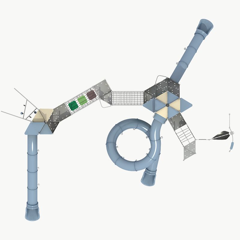 火箭游乐场、火箭船游乐场幻灯片交易者