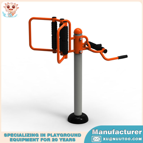 优质游乐场设备制造商展示户外健身设备腰部按摩器