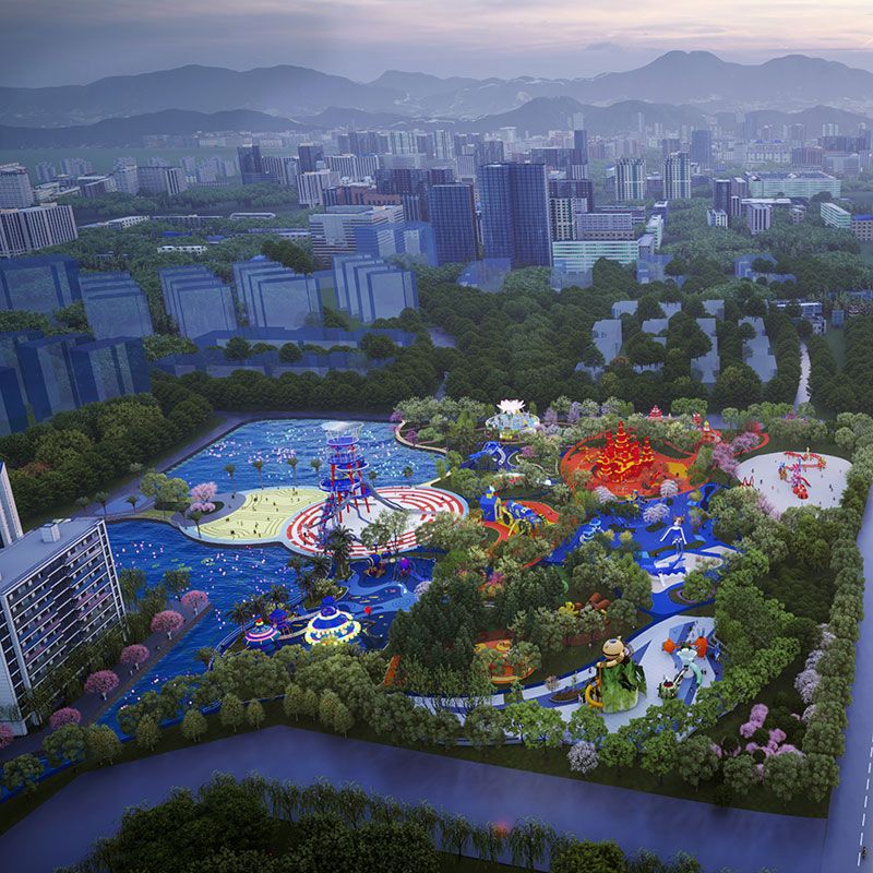 城市公园游乐场，城市公园游乐场设备供应商