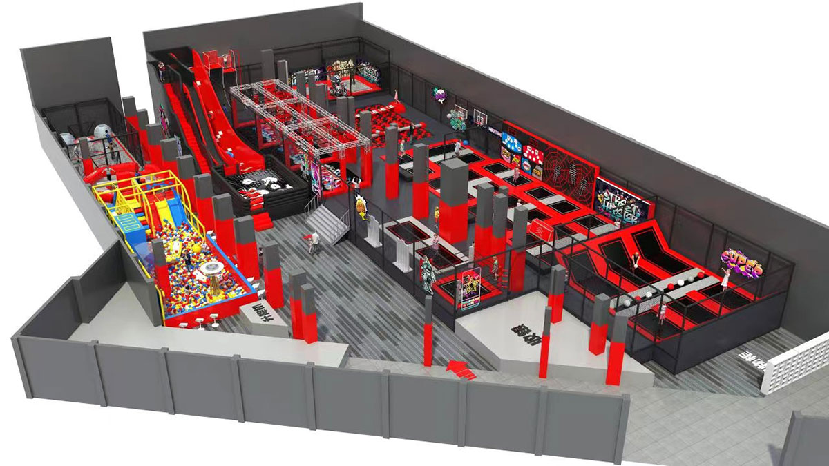 Defy室内蹦床公园 (8)