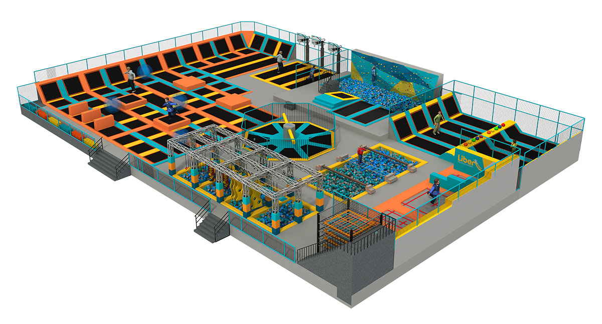 室内蹦床公园 (6)