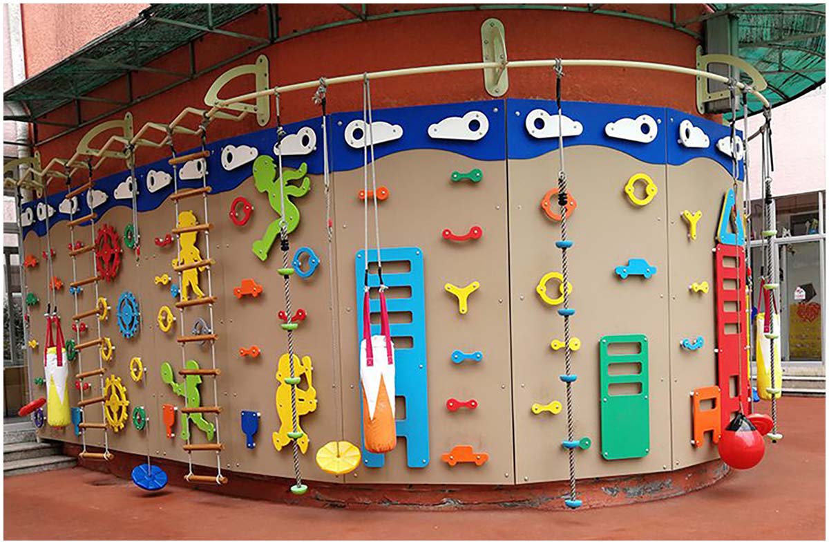 卡通儿童室内攀岩墙产品详情