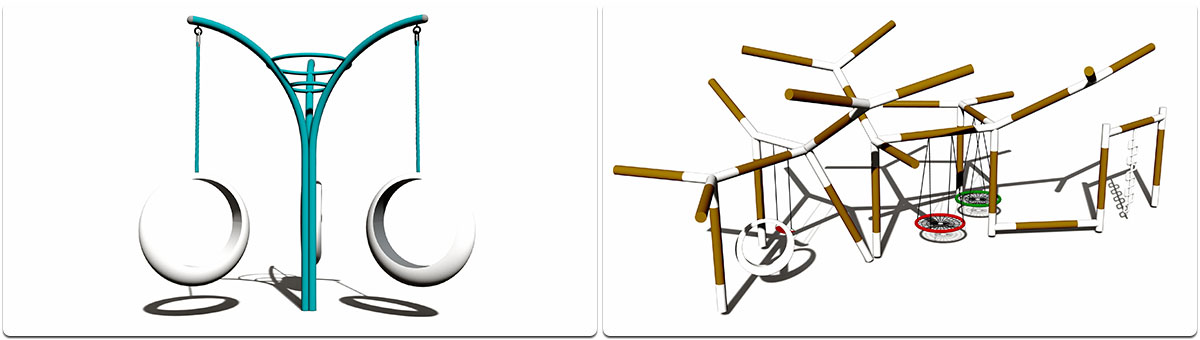 实惠的户外游乐场秋千 (8)