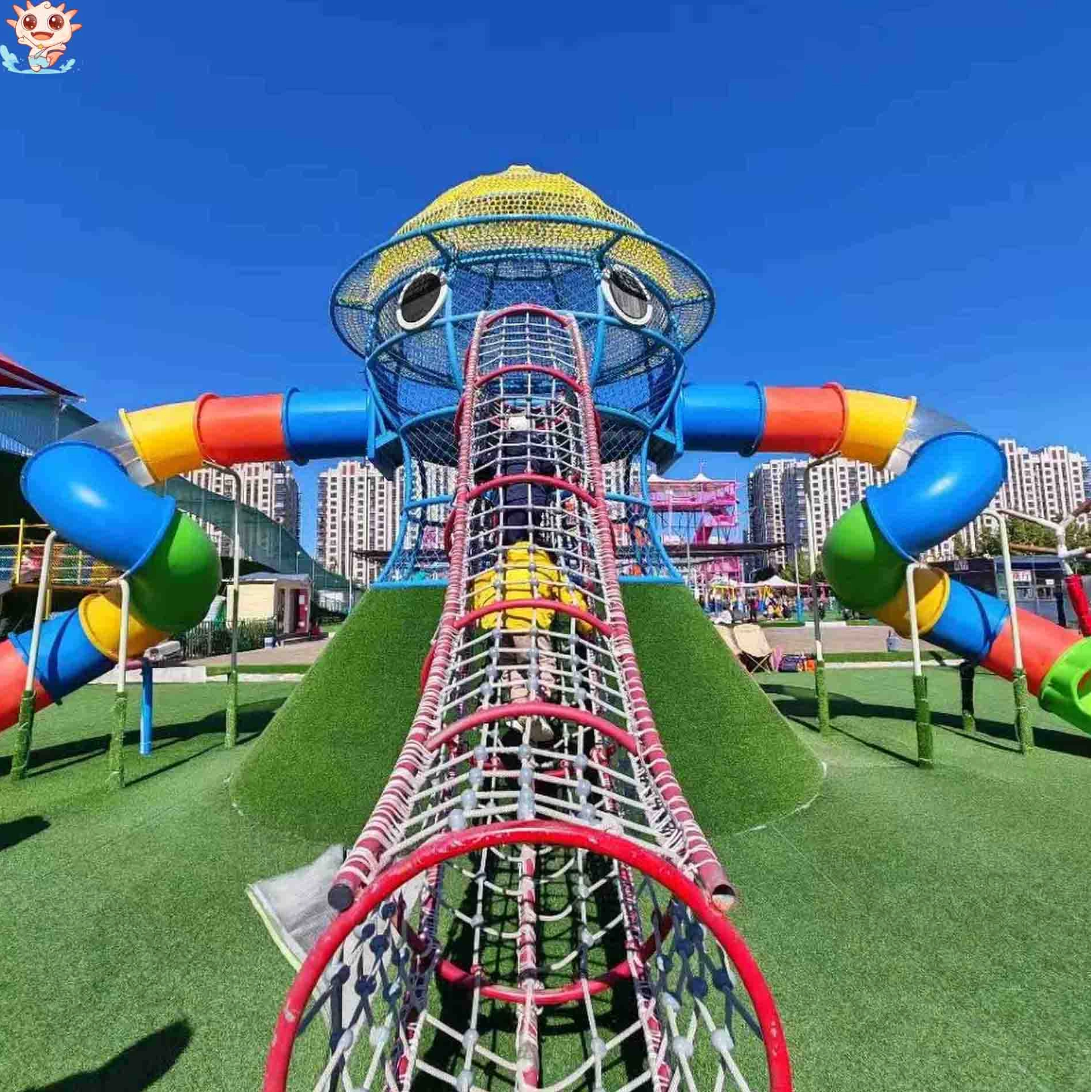 户外无动力游乐设备：常见材料与选择要点