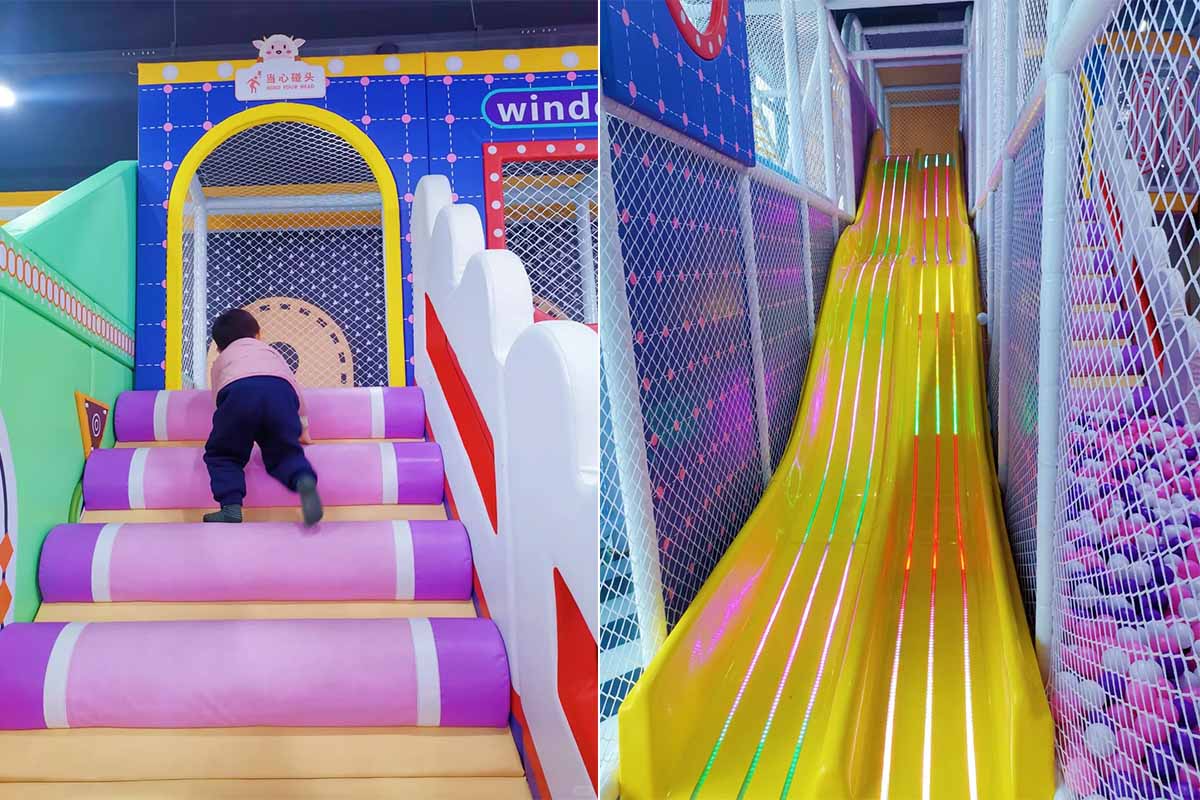 马卡龙系列淘气堡实体案例