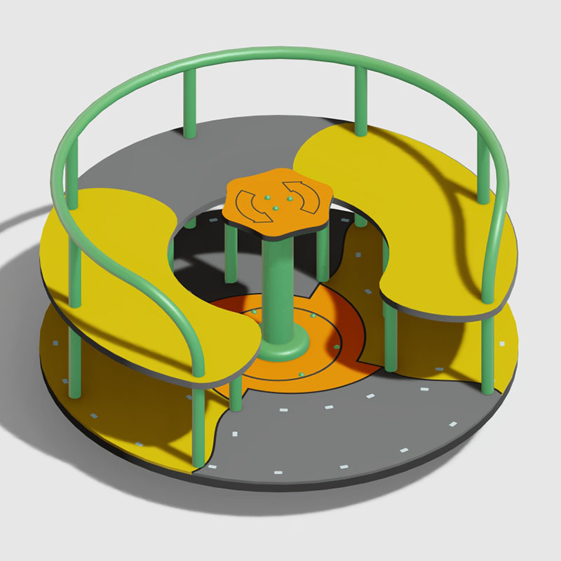 儿童多彩感官游乐场环岛，促进前庭发育