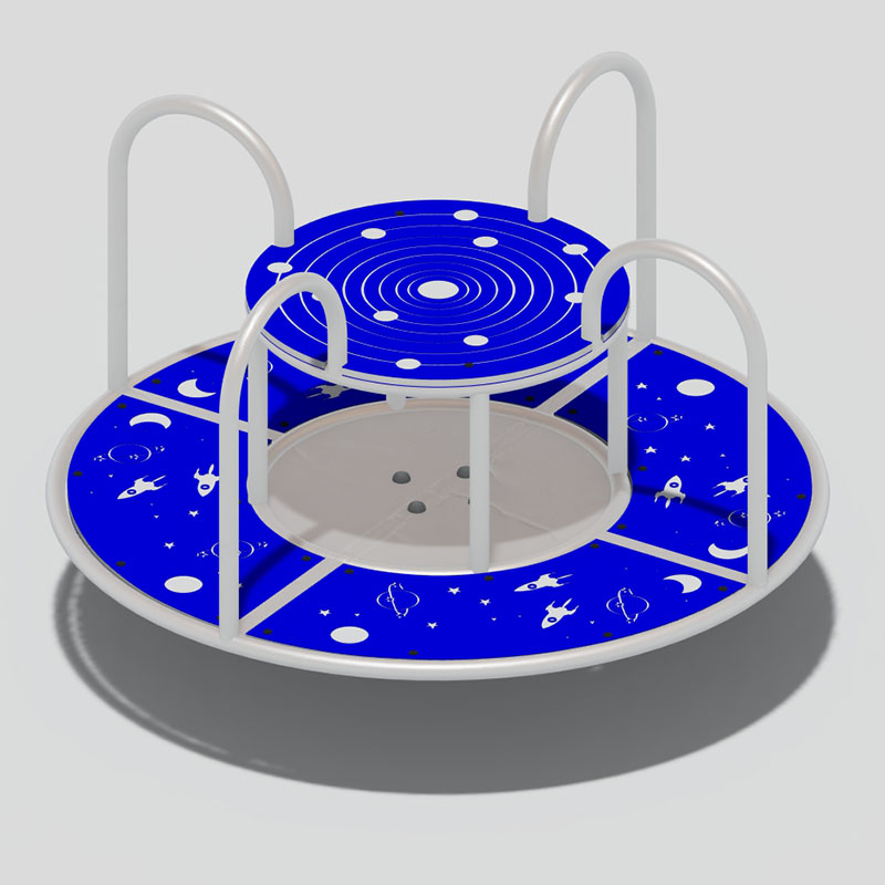 旋转平稳的商业级室外游乐场环形交叉口