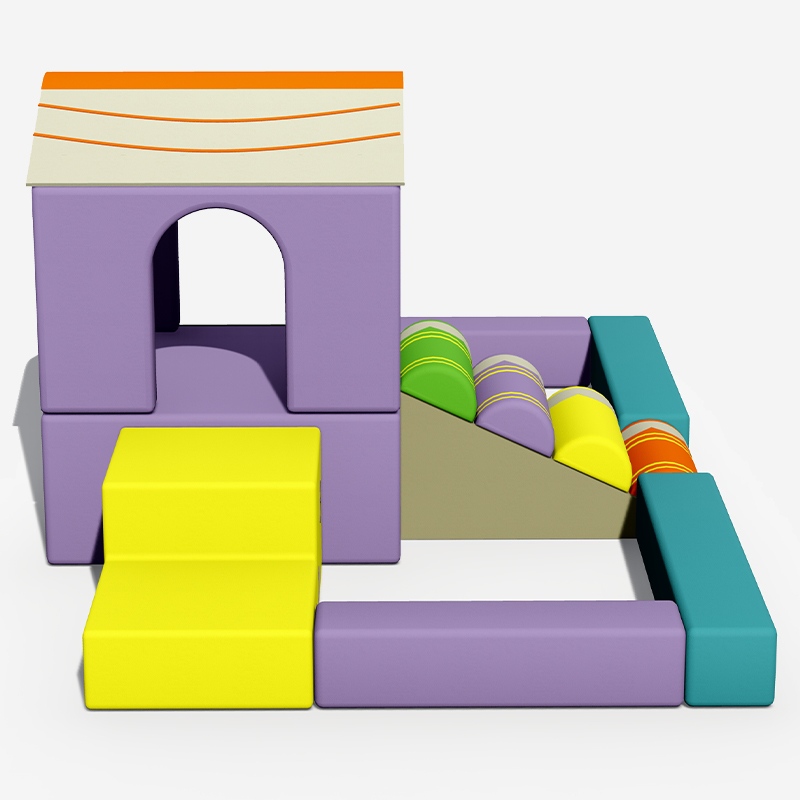 软垫攀爬屋 — 室内软体游乐设备 