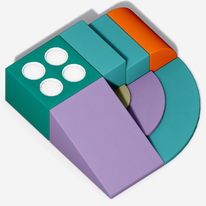 积木式室内软体游乐设备