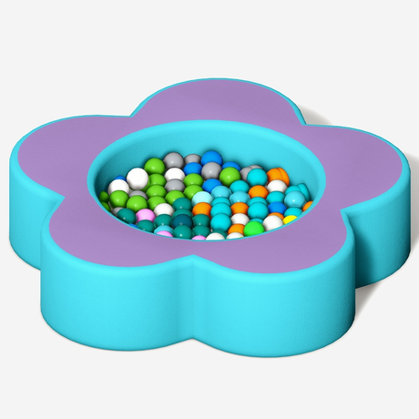 花瓣形 EN71 认证室内软体游乐场