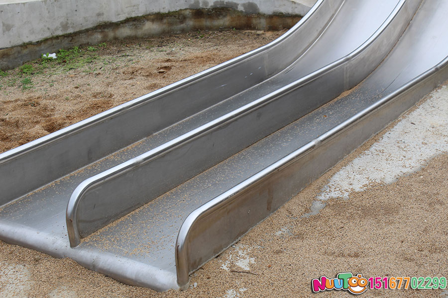 非标游乐+不锈钢滑梯案例+滑滑梯+游乐设施 (21)