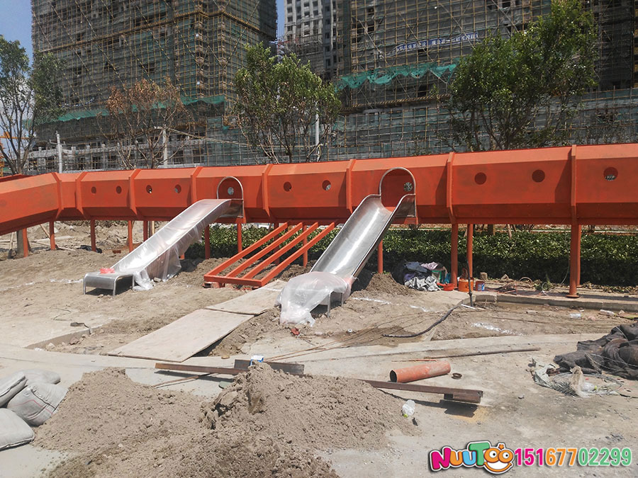 非标游乐+走廊组合滑梯+小区园林游乐+滑滑梯 (7)