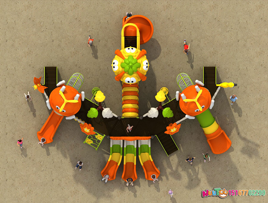 滑梯+组合滑梯+小博士+无动力游乐设备+天使蓝猫 (3)