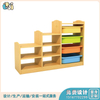 幼儿园实木家具_幼儿园角色区域柜