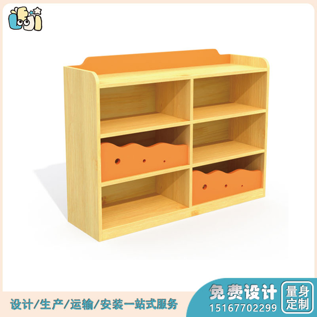 幼儿园木质玩具柜_幼儿园实木柜