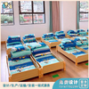 幼儿园实木床_儿童幼儿园午睡床