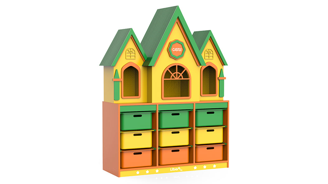 城堡1-玩具收纳柜