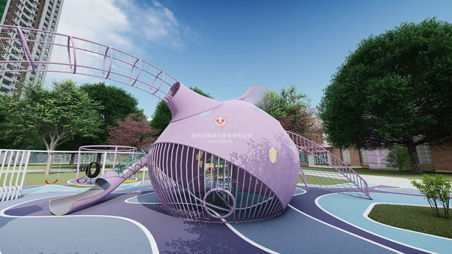 户外组合滑梯 (13)