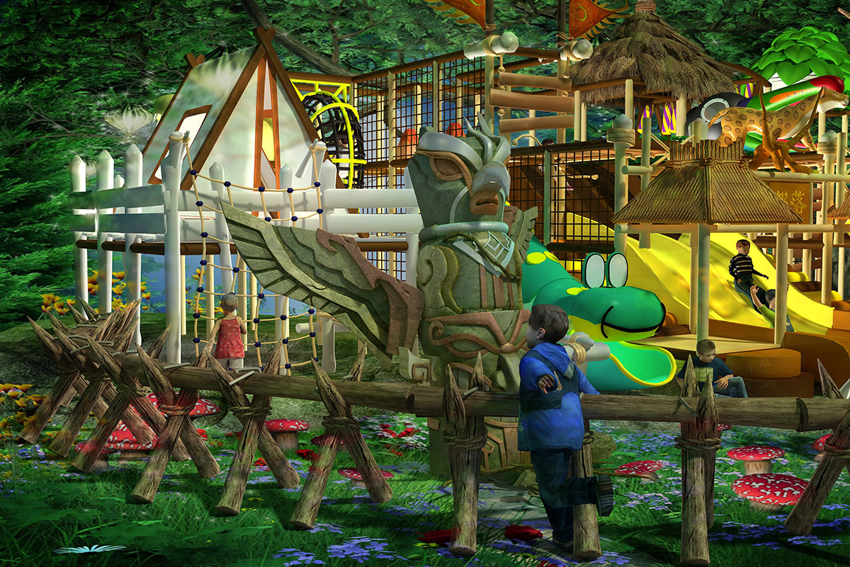 小型室内游乐场设计（6）