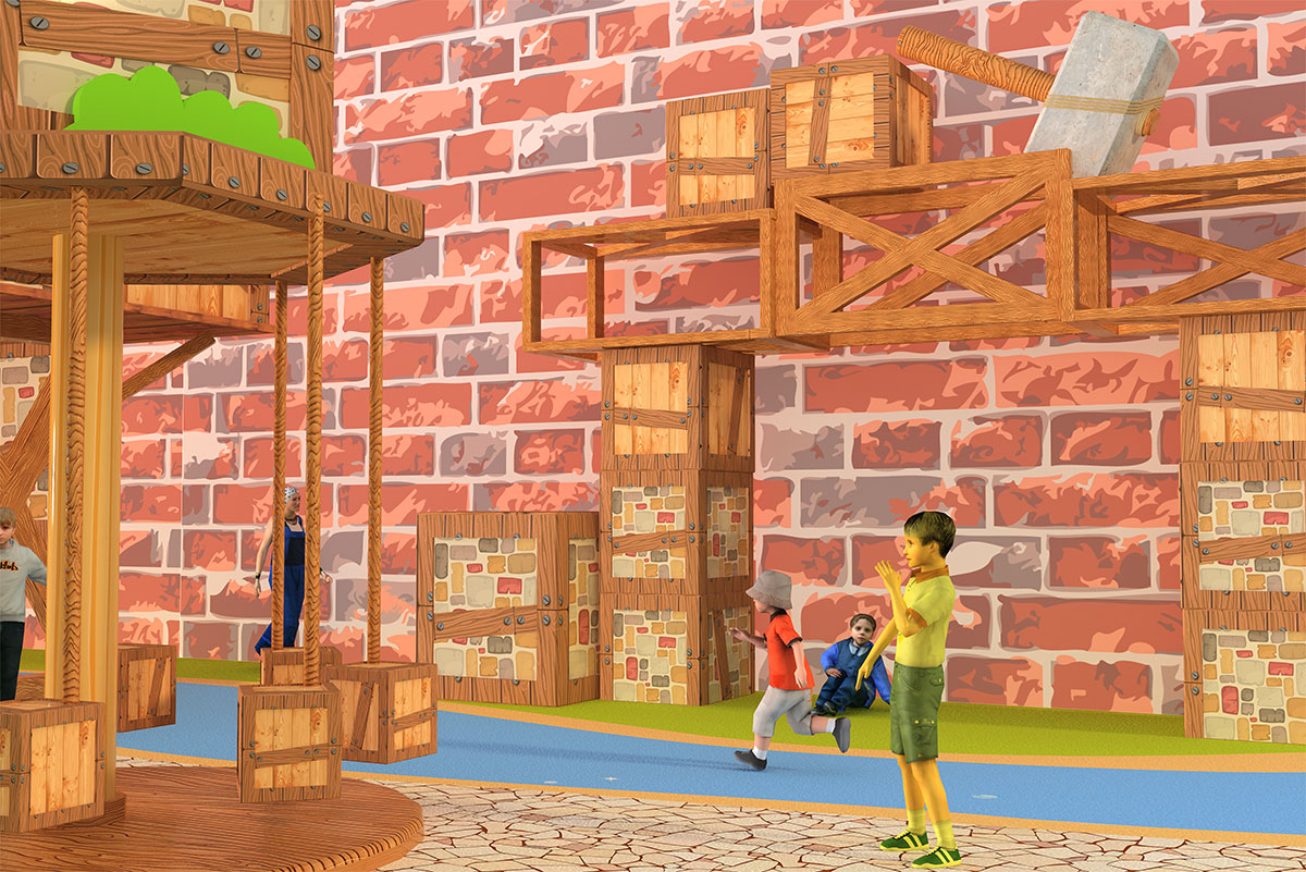 室内小型儿童游乐场 (11)