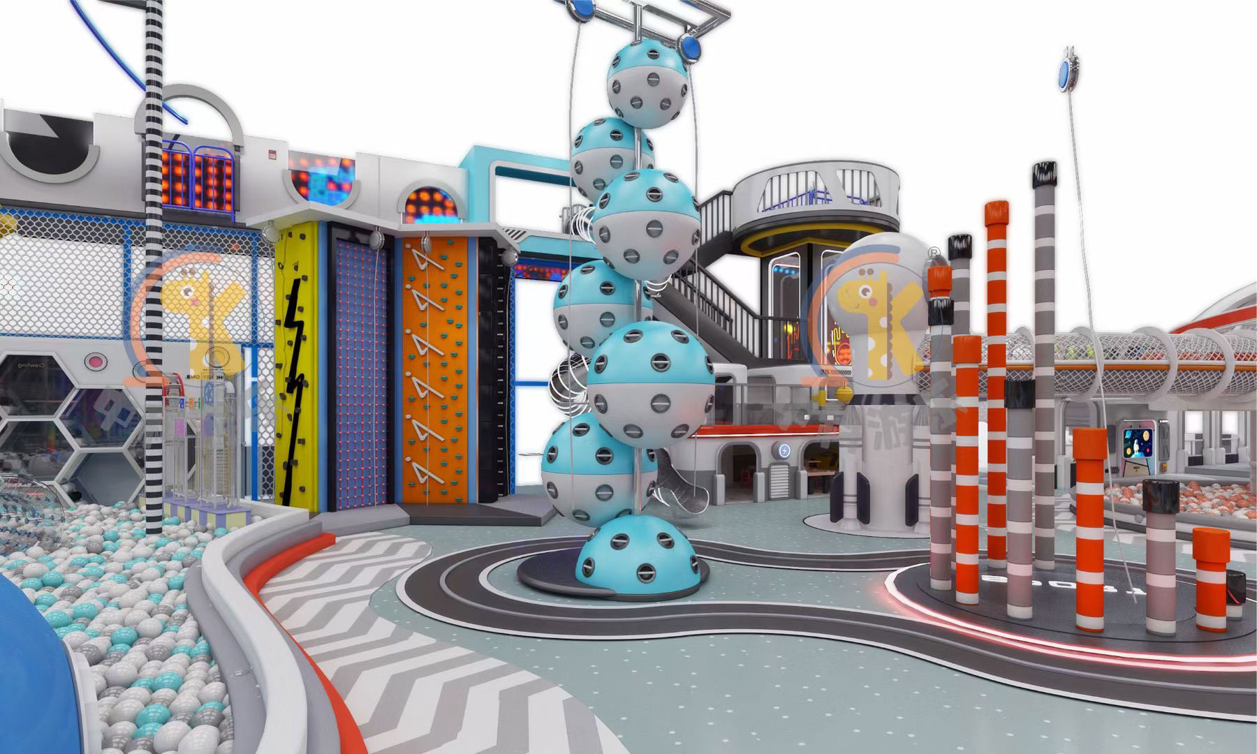 大型室内游乐场-(3)