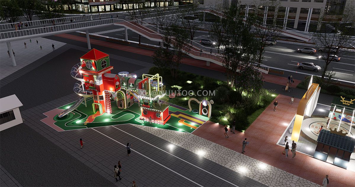 城市公园游乐场设备 (28)