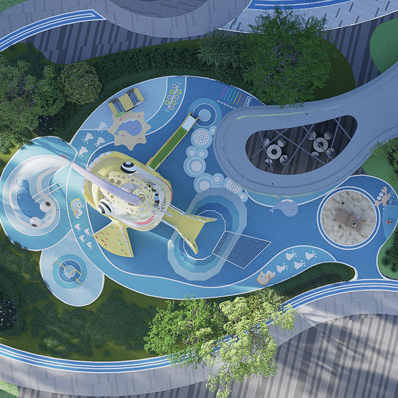 HOA游乐场设备，社区游乐场工厂