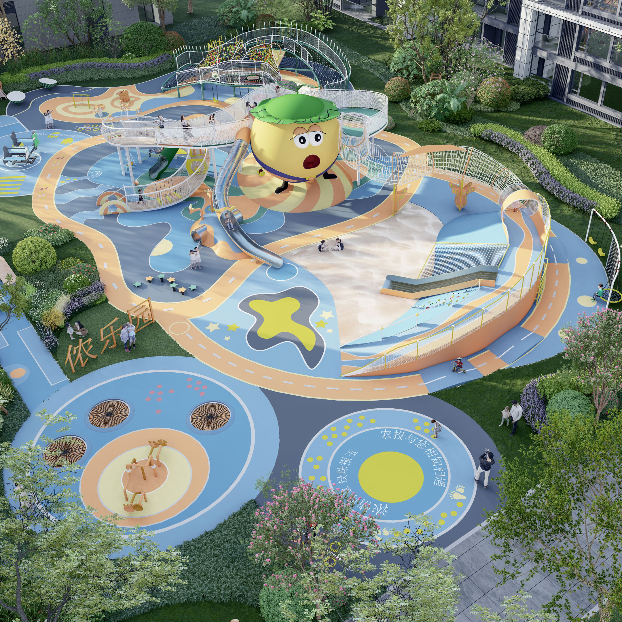  游乐场社区，HOA 游乐场结构工厂