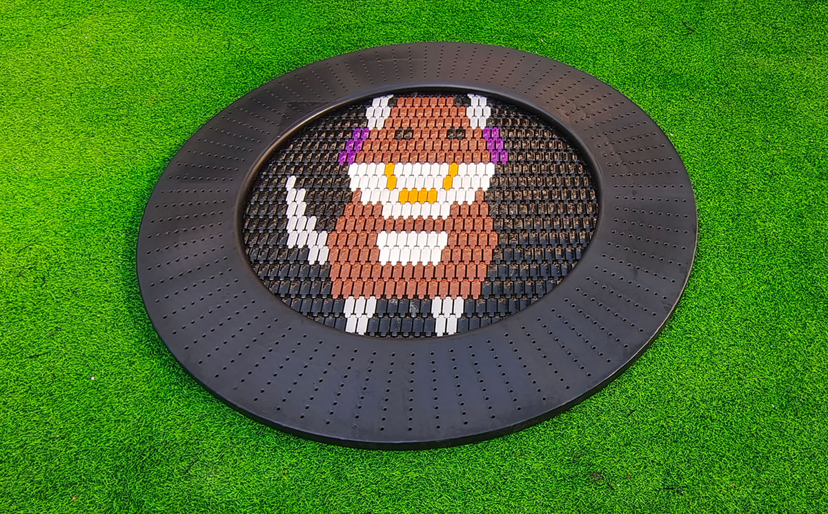 儿童户外蹦床，户外趣味蹦床供应商