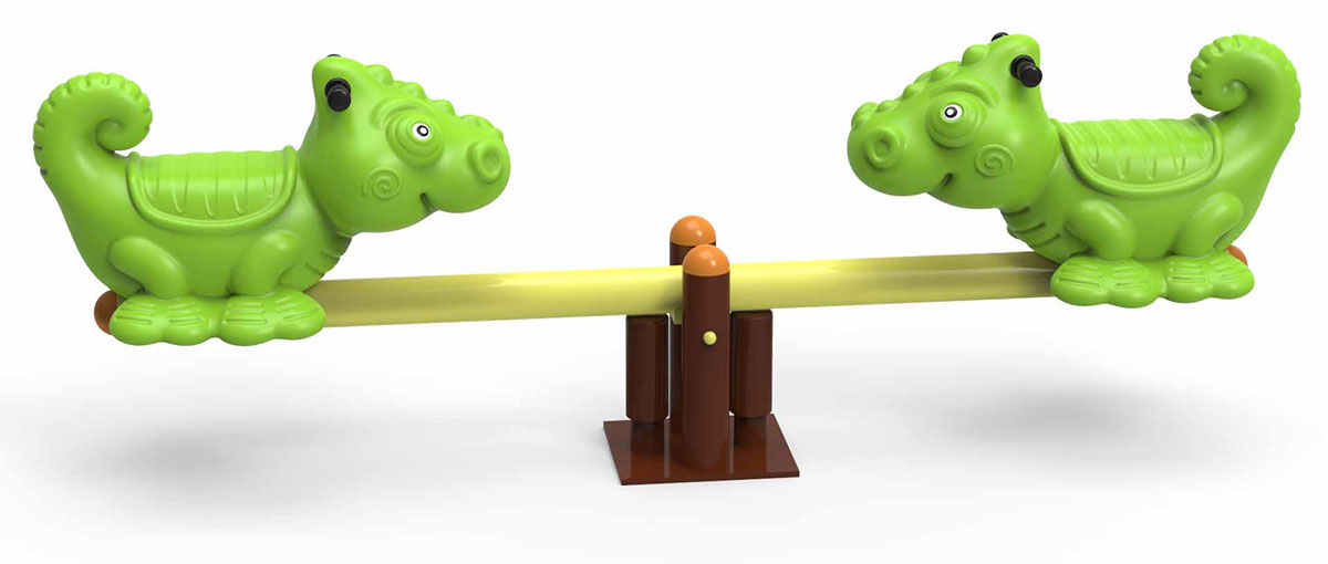 游乐场户外跷跷板 (9)