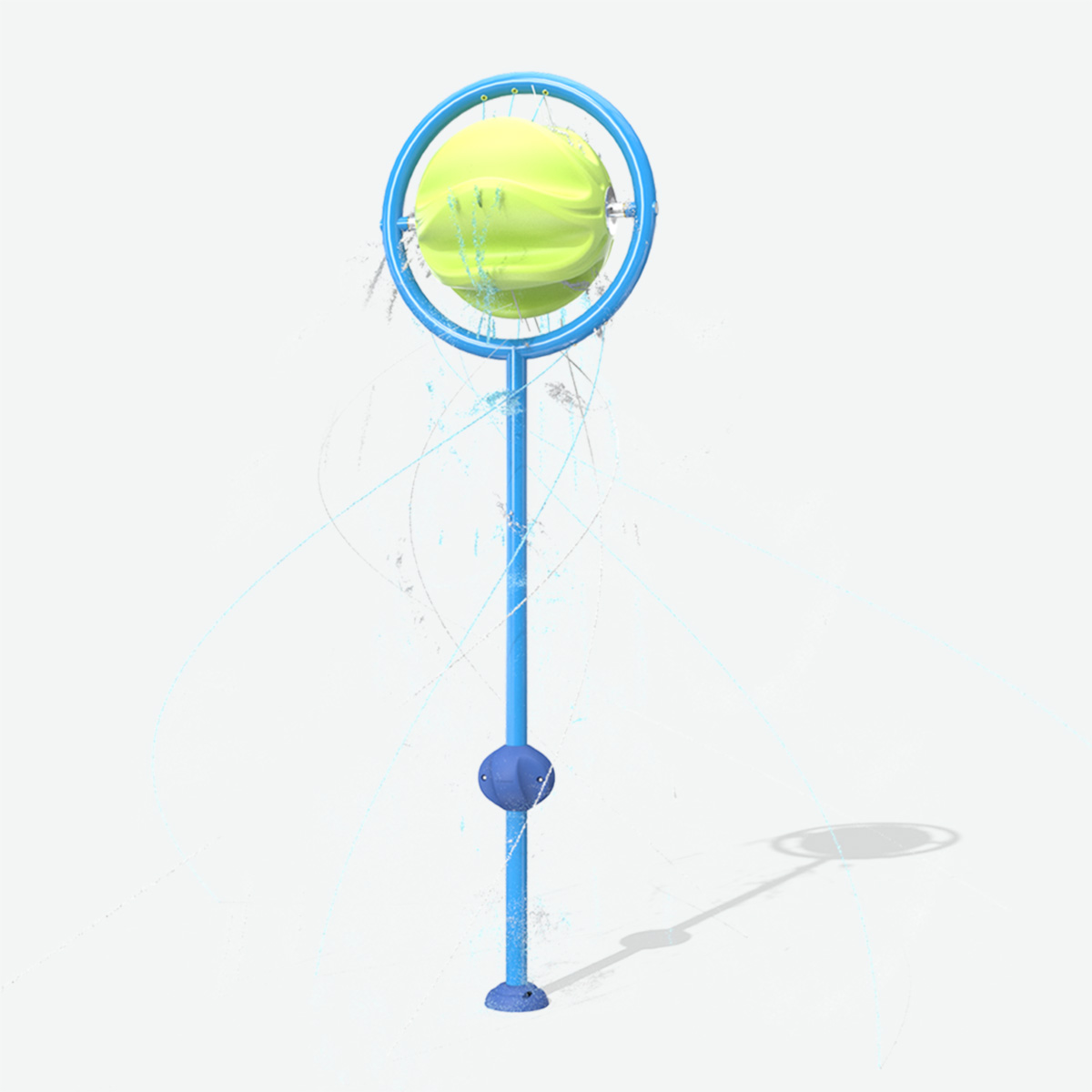 出售防溅垫设备，旋转巨型球供应商