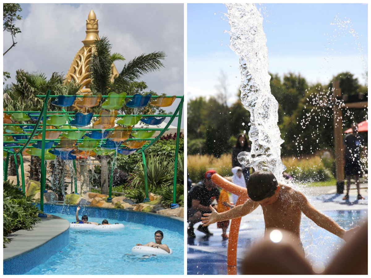 防溅垫游乐场设备 (1)