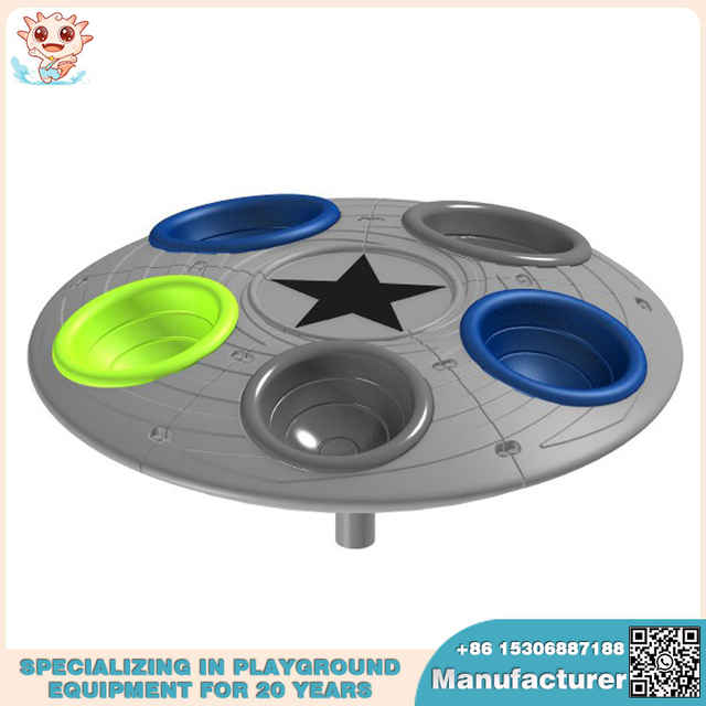 儿童游乐设施制造商创新设计旋转木马