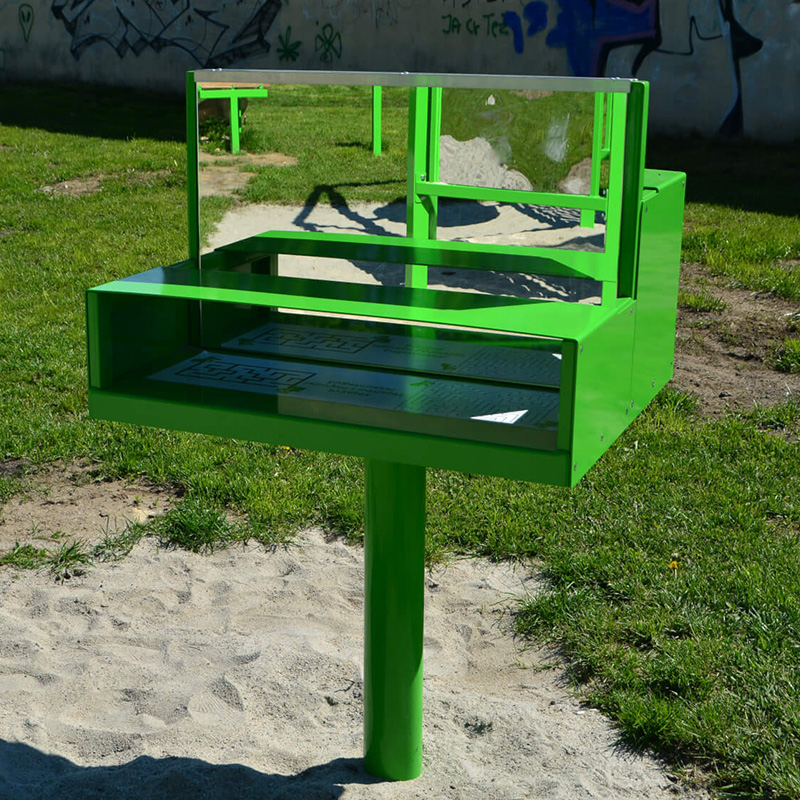 镜子写作，科学游乐场设备贸易商