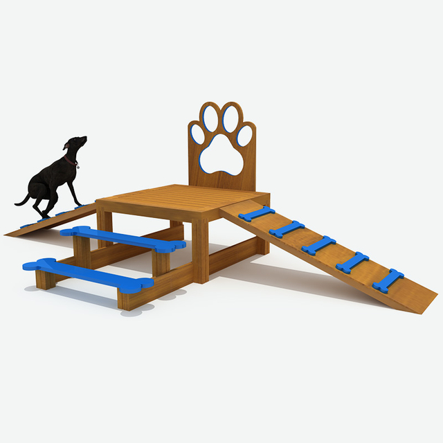 小狗景观，宠物游乐场工厂