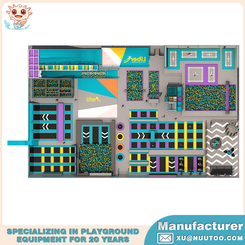 最佳室内蹦床公园生产工厂