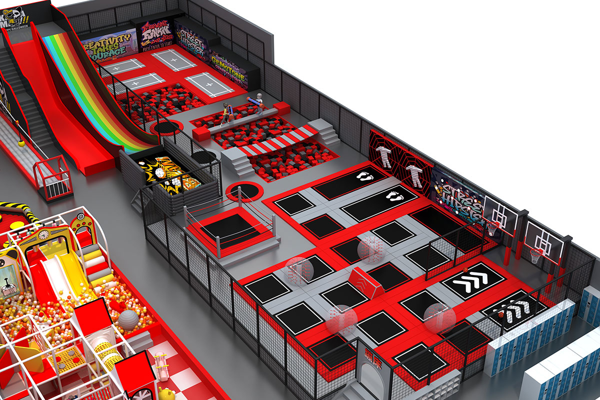 Defy室内蹦床公园 (7)