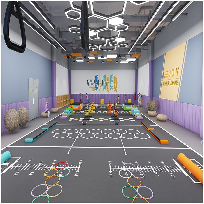 儿童体适能馆基础跑酷训练器材套装_儿童体适能馆器材_跑酷敏捷训练器材套装_体适能教具生产厂家