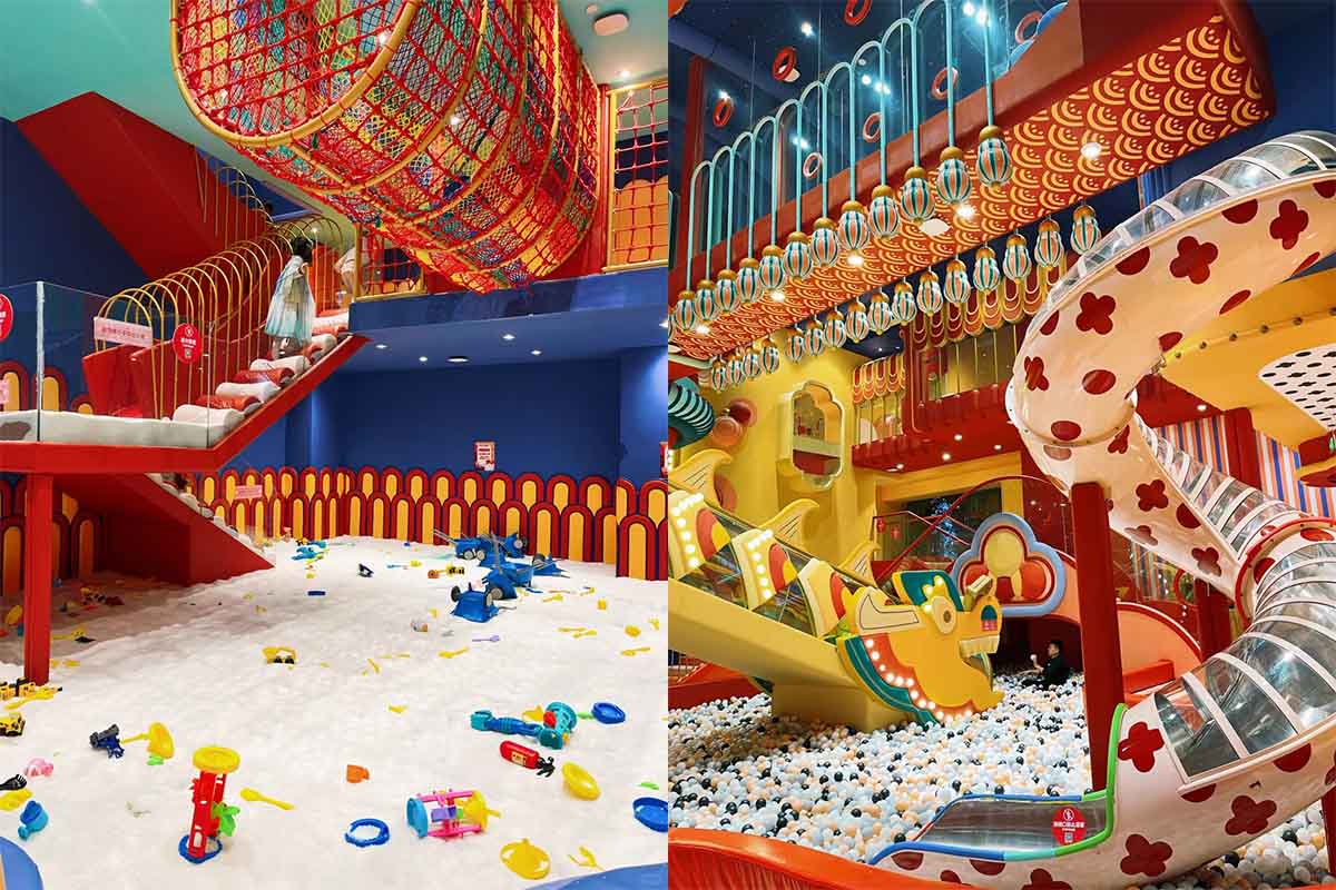 马卡龙系列淘气堡实体案例