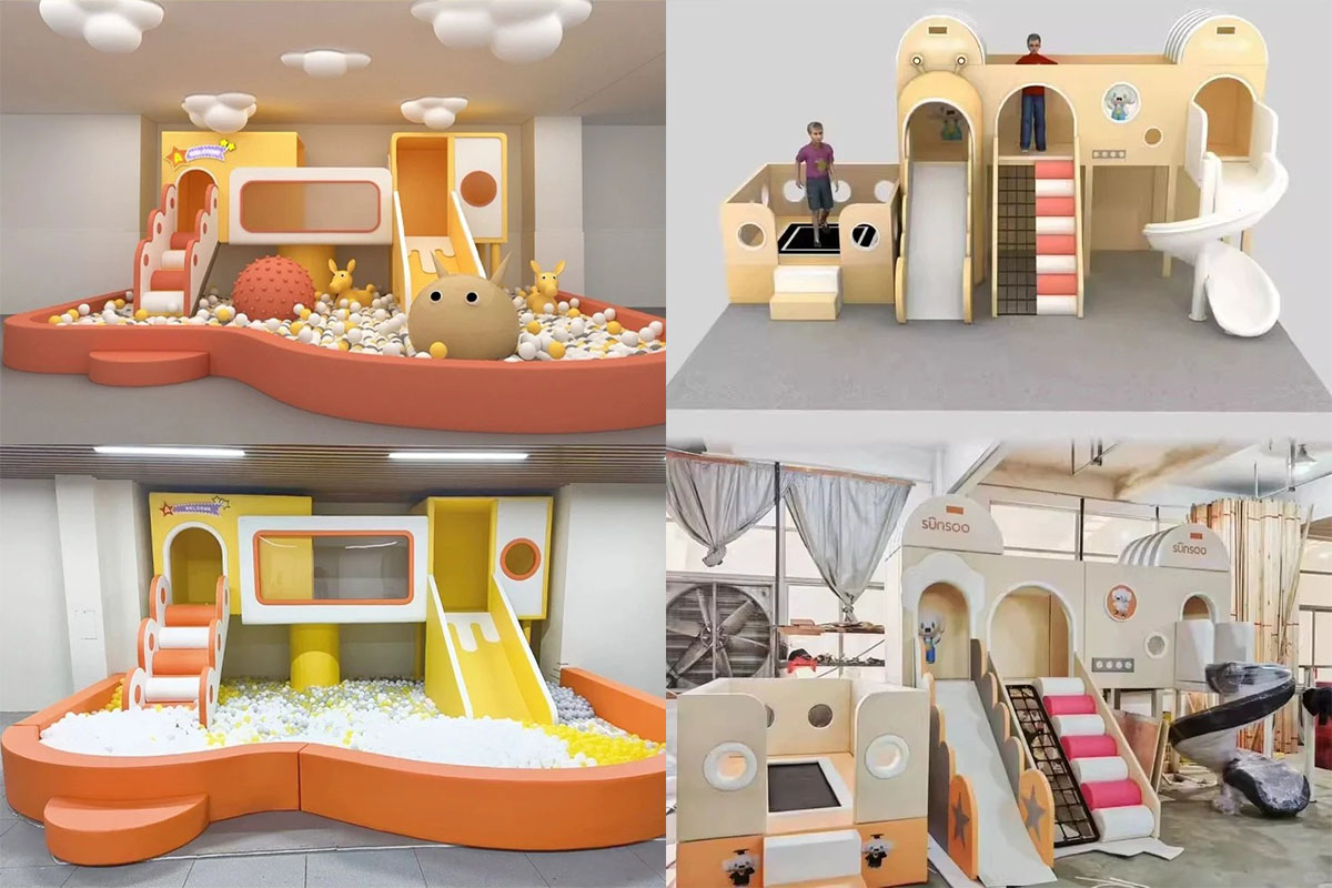 马卡龙系列淘气堡实体案例