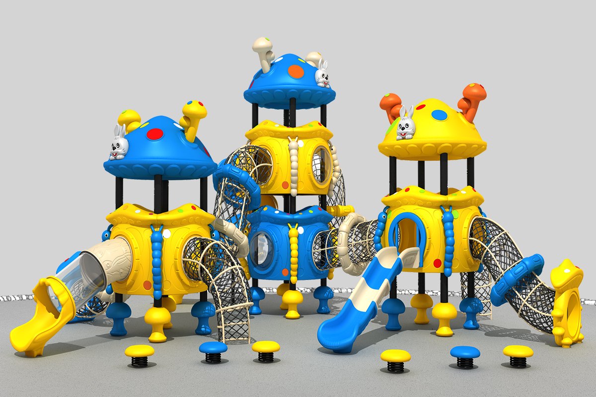 户外游乐场滑梯 (2)