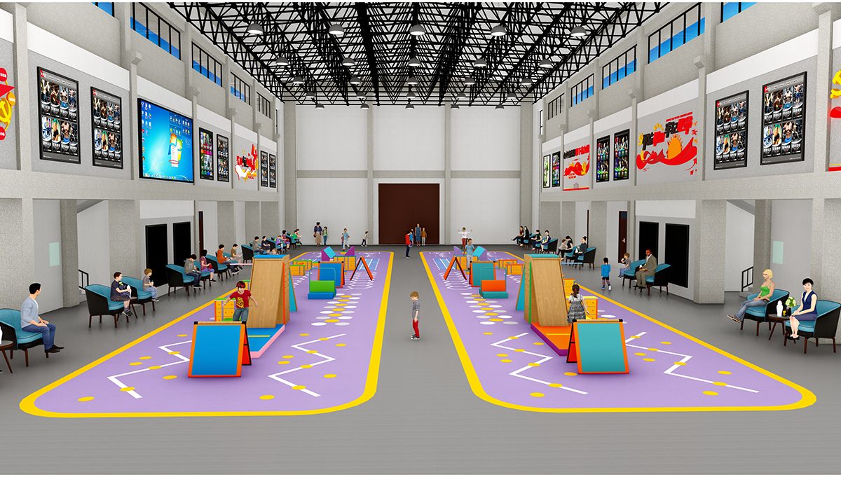 大型室内综合体能跑酷拓展设备产品详情&middot;