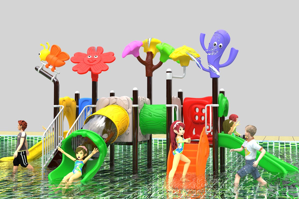 主题水上滑梯结构 (2)