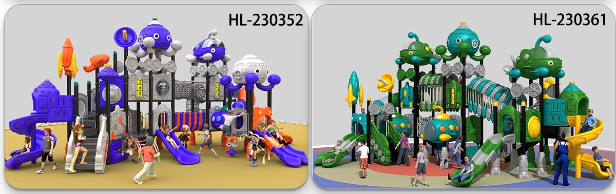 太空游乐滑梯供应商 HDPE 材料 (9)