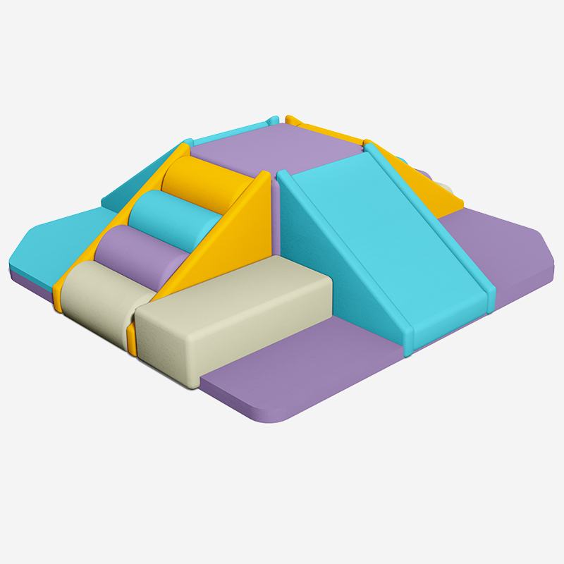 适用于小空间的模块化室内软体游乐设备