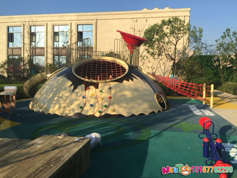 小王子乐园+非标游乐+星球组合滑梯+不锈钢滑滑梯 (1)