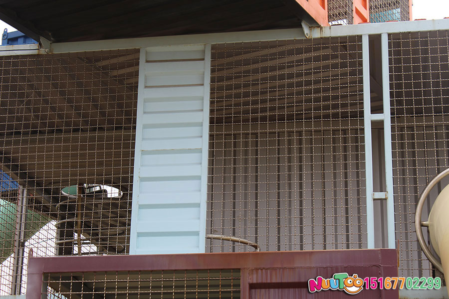 非标游乐+集装箱游乐+儿童乐园设备+不锈钢滑梯 (14)