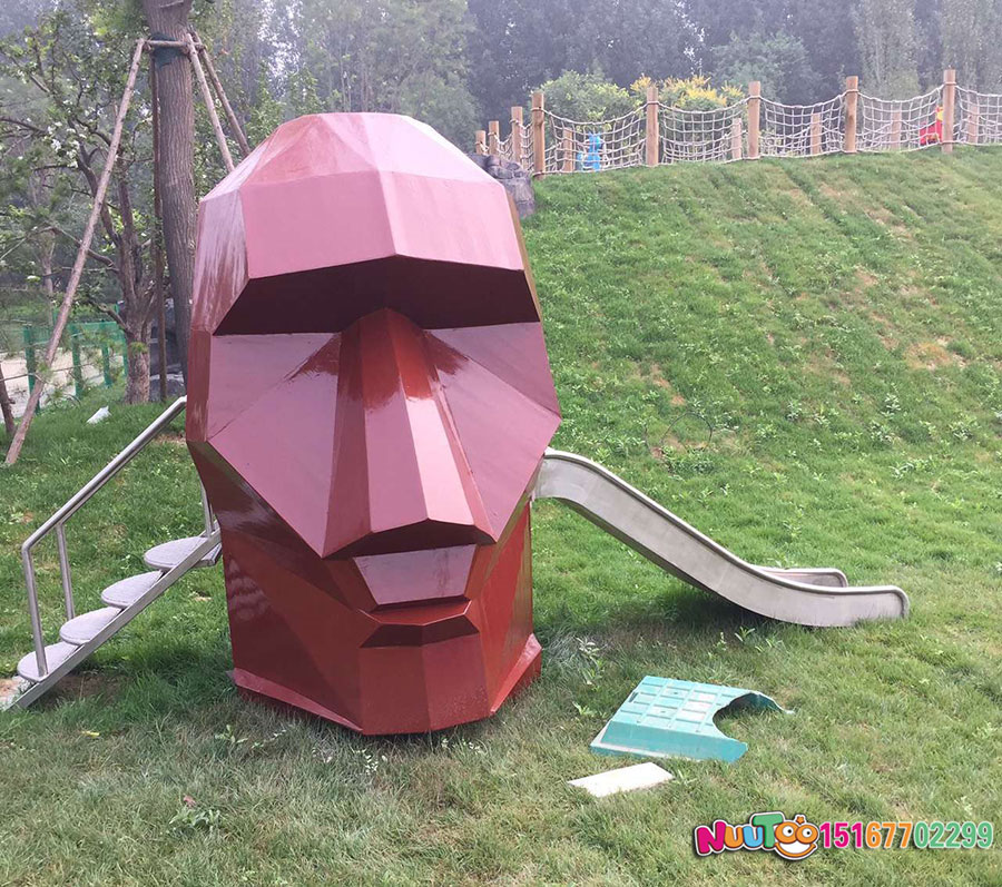 非标游乐+人头滑梯+雕塑游乐+滑滑梯 (8)