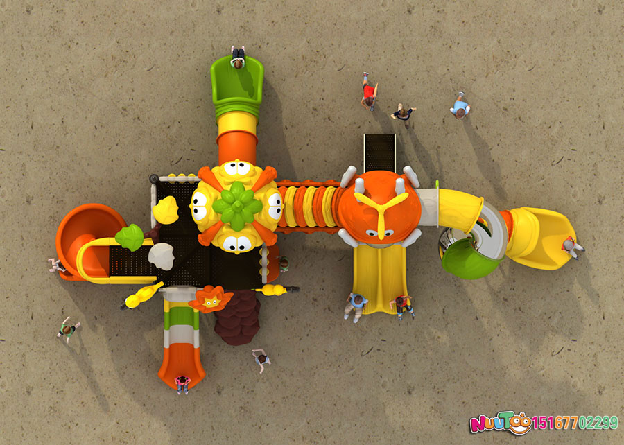 滑梯+组合滑梯+小博士+无动力游乐设备+天使蓝猫 (6)